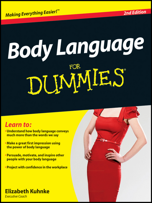 Cover image for Body Language For Dummies
